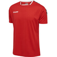 Hummel hmlAUTHENTIC KIDS POLY JERSEY S/S - TRUE RED - 176