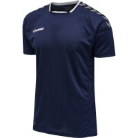 Hummel hmlAUTHENTIC KIDS POLY JERSEY S/S - TRUE BLUE - 128