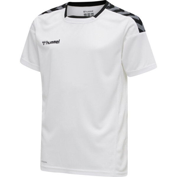 Hummel hmlAUTHENTIC KIDS POLY JERSEY S/S - WHITE - 152