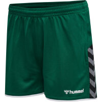 Hummel hmlAUTHENTIC POLY SHORTS WOMAN - EVERGREEN - 2XL
