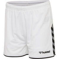 Hummel hmlAUTHENTIC POLY SHORTS WOMAN - WHITE - L