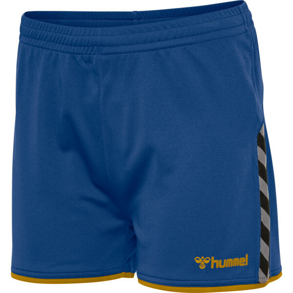 Hummel hmlAUTHENTIC POLY SHORTS WOMAN - TRUE BLUE/SPORTS YELLOW - XL