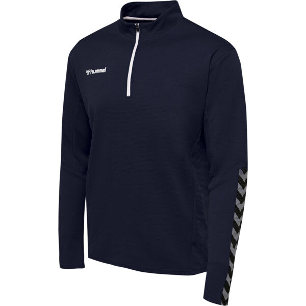 Hummel hmlAUTHENTIC HALF ZIP SWEATSHIRT - MARINE - L