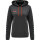 Hummel hmlAUTHENTIC POLY HOODIE WOMAN - ASPHALT - XS