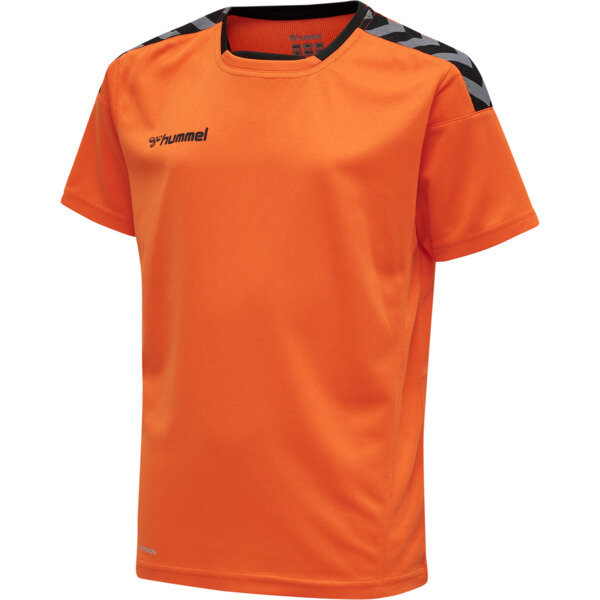 Hummel hmlAUTHENTIC KIDS POLY JERSEY S/S - TANGERINE - 176