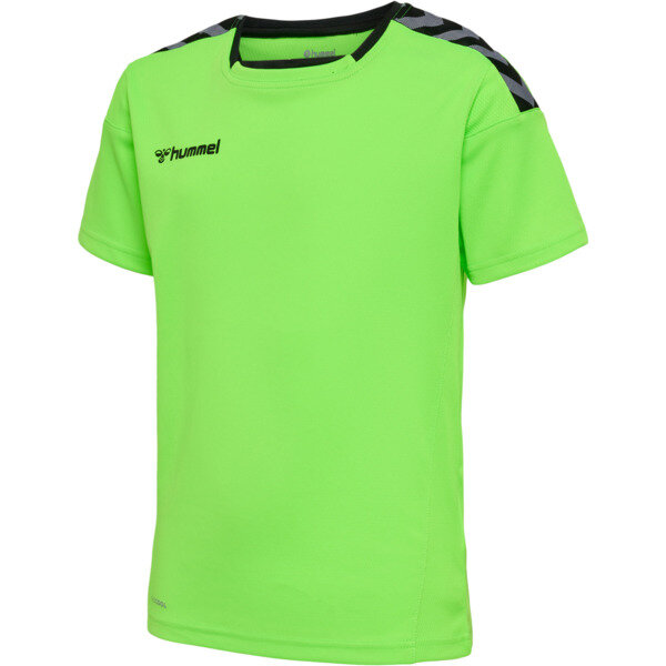 Hummel hmlAUTHENTIC KIDS POLY JERSEY S/S - GREEN GECKO - 164