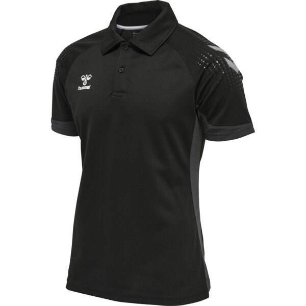 Hummel hmlLEAD FUNCTIONAL POLO - BLACK - L