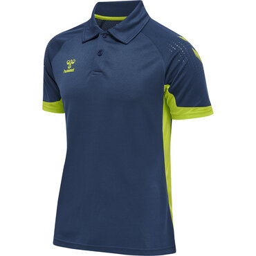 Hummel hmlLEAD FUNCTIONAL POLO - DARK DENIM - XL