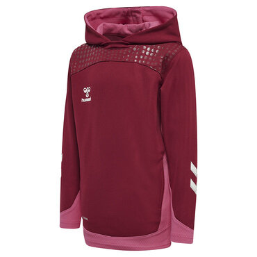 Hummel hmlLEAD POLY HOODIE KIDS BIKING RED 128