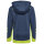 hmlLEAD POLY HOODIE KIDS - DARK DENIM - 152