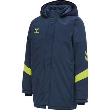 Hummel hmlLEAD BENCH JACKET KIDS - DARK DENIM - 128