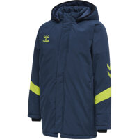 Hummel hmlLEAD BENCH JACKET KIDS - DARK DENIM - 128