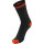 Hummel ELITE INDOOR SOCK LOW - BLACK/RED - 39/42