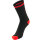 Hummel ELITE INDOOR SOCK LOW - BLACK/DIVA PINK - 46/48