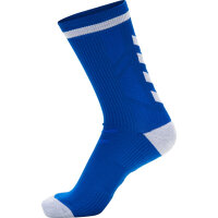 Hummel ELITE INDOOR SOCK LOW - TRUE BLUE/WHITE - 39/42