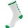Hummel ELITE INDOOR SOCK LOW - WHITE/JELLY BEAN - 39/42
