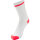 Hummel ELITE INDOOR SOCK LOW - WHITE/DIVA PINK - 31/34