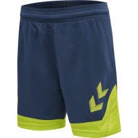 Hummel hmlLEAD POLY SHORTS KIDS - DARK DENIM - 152