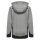 hmlLEAD POLY HOODIE KIDS - GREY MELANGE - 140