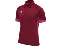 Hummel hmlLEAD FUNCTIONAL POLO - BIKING RED - 3XL