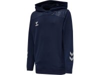 hmlLEAD POLY HOODIE KIDS - MARINE - 140