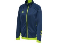 Hummel hml LEAD WOMEN POLY ZIP JACKET DARK DENIM M