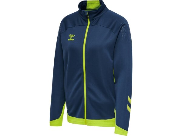 Hummel hml LEAD WOMEN POLY ZIP JACKET DARK DENIM S