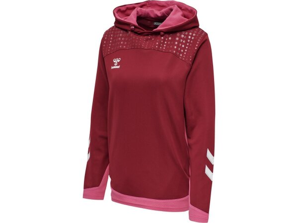 Hummel hmlLEAD WOMEN POLY HOODIE BIKING RED XS