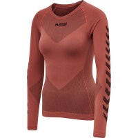 HUMMEL FIRST SEAMLESS JERSEY L/S WOMAN MARSALA XL-2XL