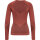 HUMMEL FIRST SEAMLESS JERSEY L/S WOMAN MARSALA XS-S