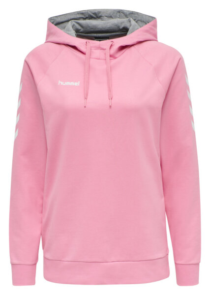 Hummel HMLGO COTTON HOODIE WOMAN - COTTON CANDY - S
