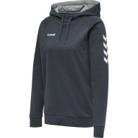 Hummel HMLGO COTTON HOODIE WOMAN - INDIA INK - XL