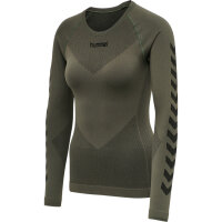 HUMMEL FIRST SEAMLESS JERSEY L/S WOMAN GRAPE LEAF M-L