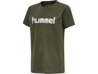 Hummel HMLGO KIDS COTTON LOGO T-SHIRT S/S GRAPE LEAF 140