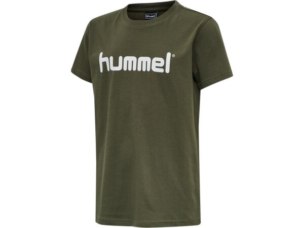 Hummel HMLGO KIDS COTTON LOGO T-SHIRT S/S GRAPE LEAF 176