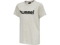 Hummel HMLGO KIDS COTTON LOGO T-SHIRT S/S EGRET MELANGE 164