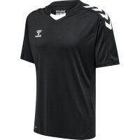 Hummel hmlCORE XK POLY JERSEY S/S - BLACK - S