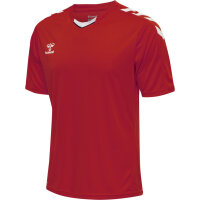 Hummel hmlCORE XK POLY JERSEY S/S - TRUE RED - XL
