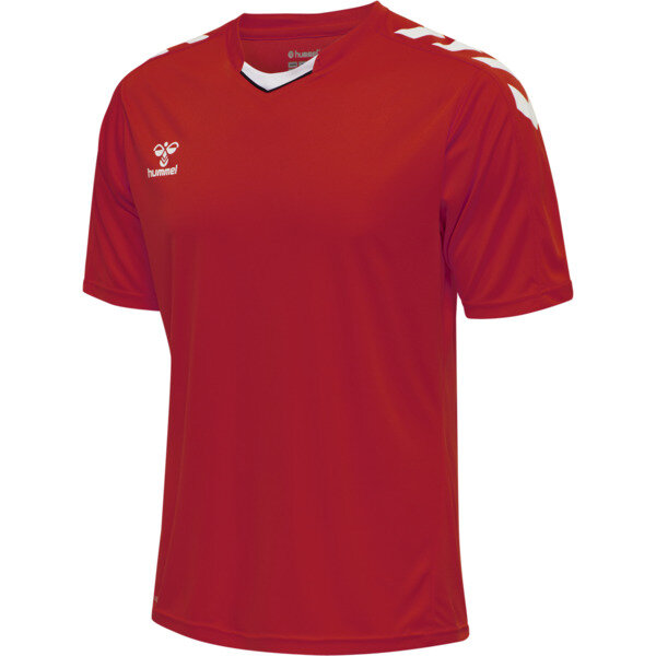 Hummel hmlCORE XK POLY JERSEY S/S - TRUE RED - 4XL