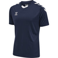 Hummel hmlCORE XK POLY JERSEY S/S - MARINE - 4XL