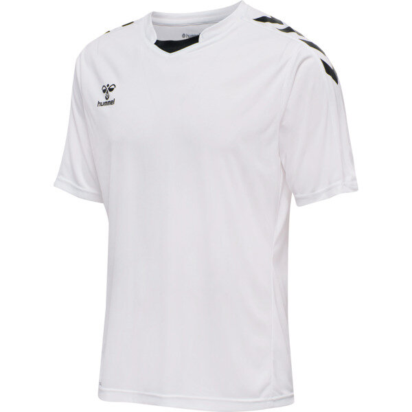Hummel hmlCORE XK POLY JERSEY S/S - WHITE - S