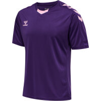 Hummel hmlCORE XK POLY JERSEY S/S - ACAI - S