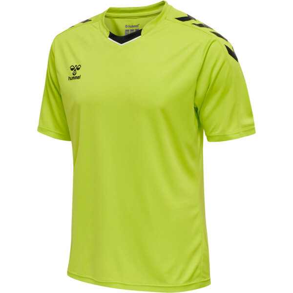 Hummel hmlCORE XK POLY JERSEY S/S - LIME POPSICLE - S