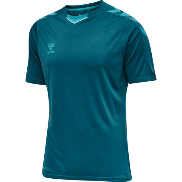 Hummel hmlCORE XK POLY JERSEY S/S - BLUE CORAL - XL