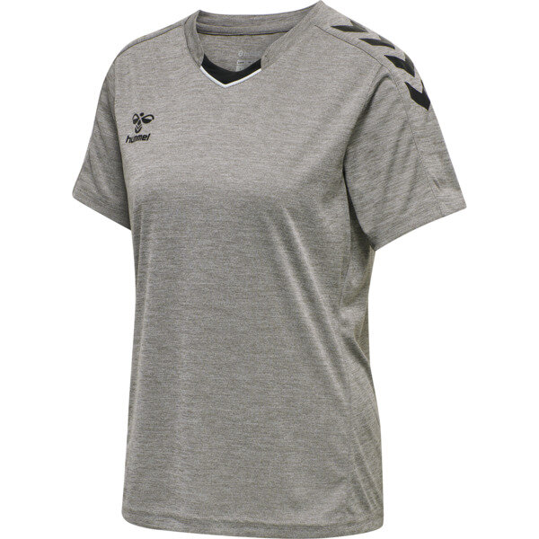 Hummel    hmlCORE XK POLY JERSEY S/S WOMAN GREY MELANGE XL