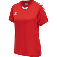 Hummel    hmlCORE XK POLY JERSEY S/S WOMAN TRUE RED XS