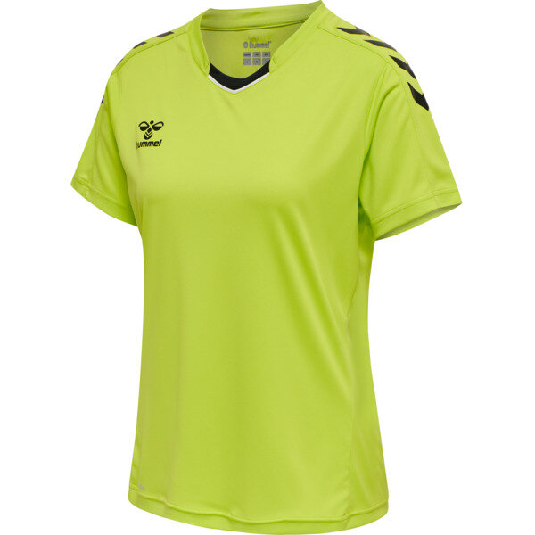 Hummel    hmlCORE XK POLY JERSEY S/S WOMAN LIME POPSICLE S