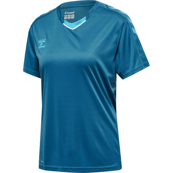 Hummel    hmlCORE XK POLY JERSEY S/S WOMAN BLUE CORAL M