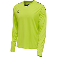 Hummel hmlCORE XK POLY JERSEY L/S - LIME POPSICLE - XL