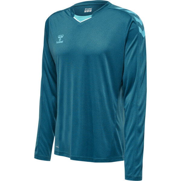 Hummel hmlCORE XK POLY JERSEY L/S - BLUE CORAL - S